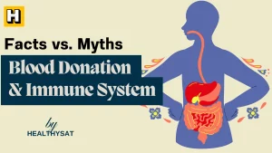 Blood donation center with protocols protecting donor immune health